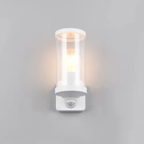 APLIQUE EXTERIOR E27 C/SENSOR ALUMINIO BLANCO IP44 DANDELION