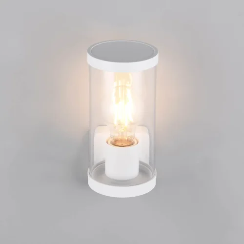 APLIQUE EXTERIOR E27 C/SENSOR ALUMINIO BLANCO IP44 DANDELION