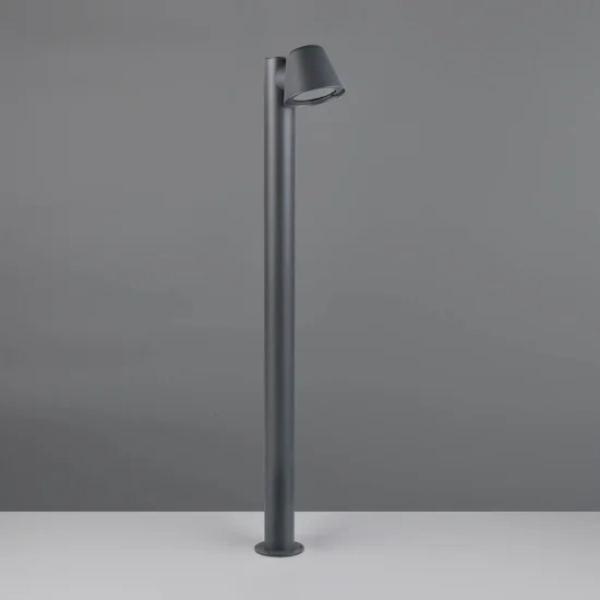 LÁMPARA DE PIE EXTERIOR GU10 ANTRACITA 100CM IP44 MOSSEN 2