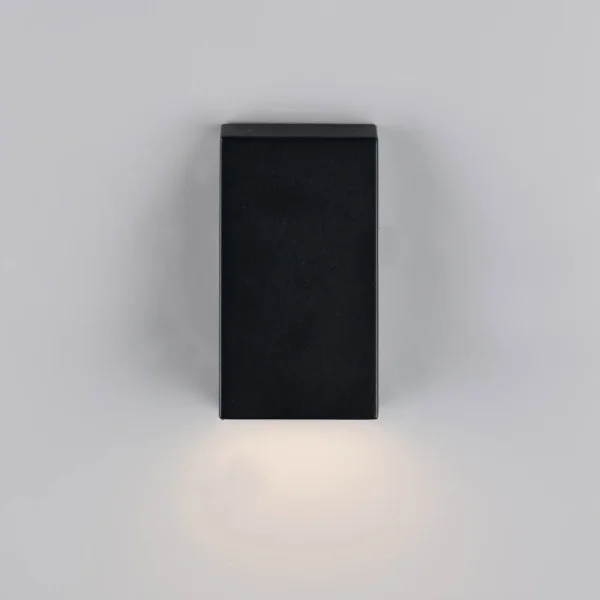 APLIQUE EXTERIOR GU10 IP44 NEGRO BIDENS