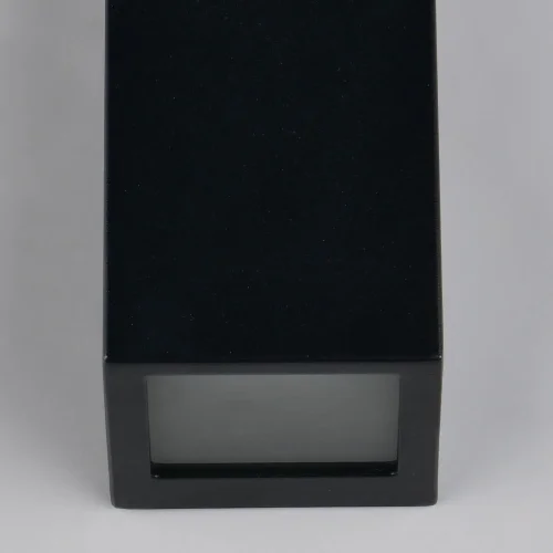 APLIQUE EXTERIOR GU10 IP44 NEGRO BIDENS