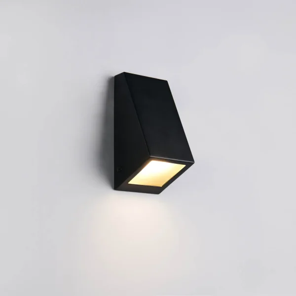APLIQUE EXTERIOR GU10 IP44 NEGRO BIDENS