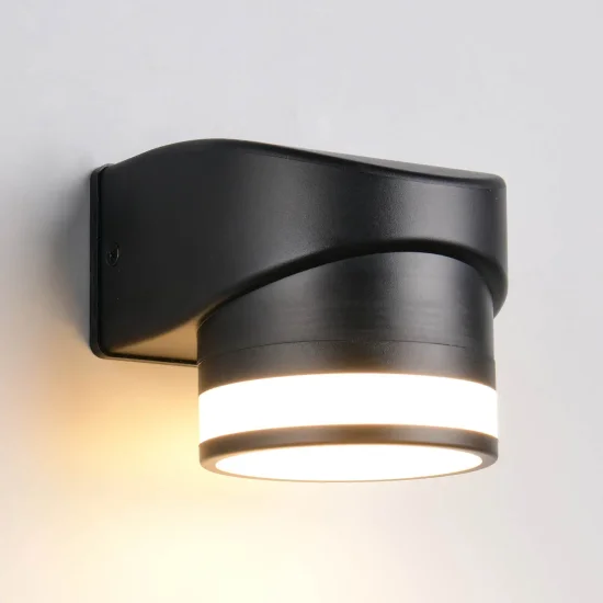 APLIQUE EXTERIOR GX53 10W 4000K IP44 NEGRO CELANDINE 2