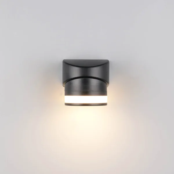 APLIQUE EXTERIOR GX53 10W 4000K IP44 NEGRO CELANDINE