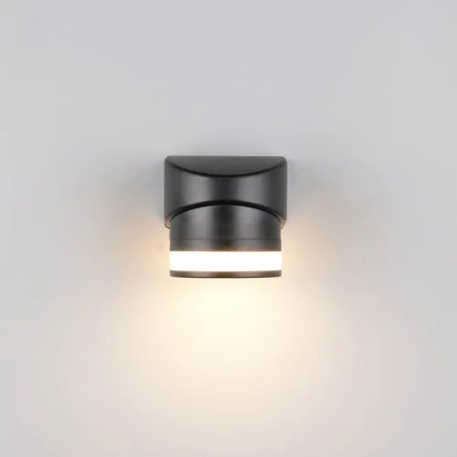 APLIQUE EXTERIOR GX53 10W 4000K IP44 NEGRO CELANDINE