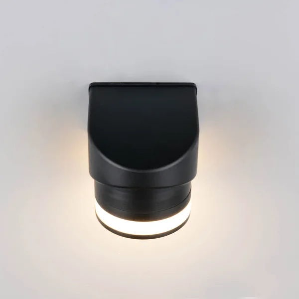 APLIQUE EXTERIOR GX53 10W 4000K IP44 NEGRO CELANDINE