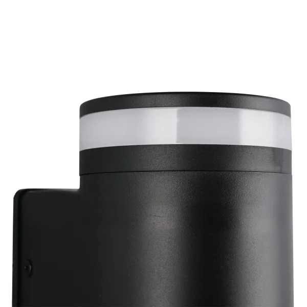 APLIQUE EXTERIOR 2 LUCES GX53 2x10W 4000K IP44 NEGRO CELANDINE