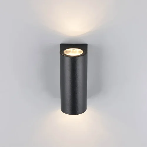 APLIQUE EXTERIOR 2 LUCES GU10 IP44 CILÍNDRICO STEVIA