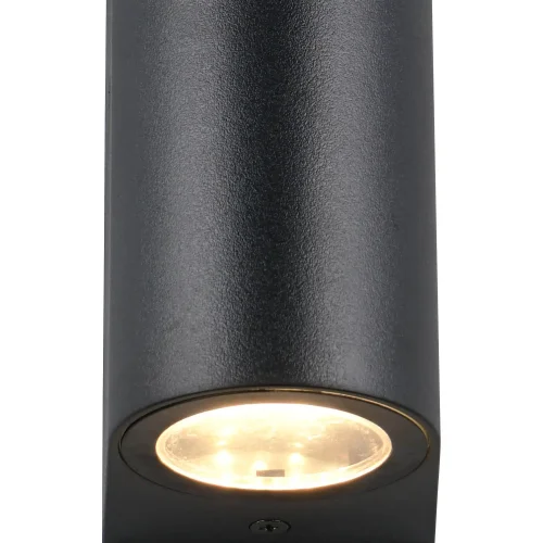 APLIQUE EXTERIOR 2 LUCES GU10 IP44 CILÍNDRICO STEVIA