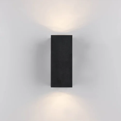 APLIQUE EXTERIOR 2 LUCES GU10 IP44 CUADRADO STEVIA