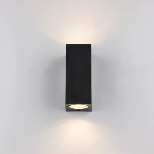 APLIQUE EXTERIOR 2 LUCES GU10 IP44 CUADRADO STEVIA