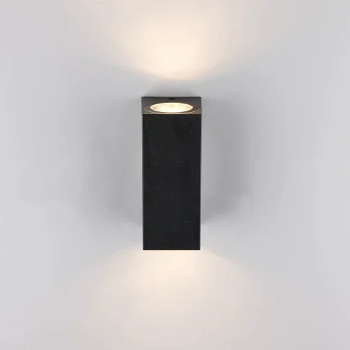 APLIQUE EXTERIOR 2 LUCES GU10 IP44 CUADRADO STEVIA