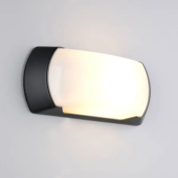 APLIQUE EXTERIOR E27 IP65 NEGRO CEDRO