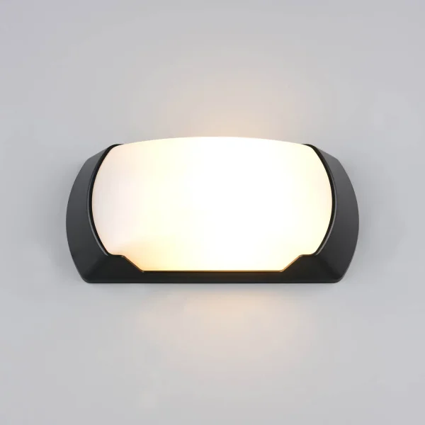APLIQUE EXTERIOR E27 IP65 NEGRO CEDRO