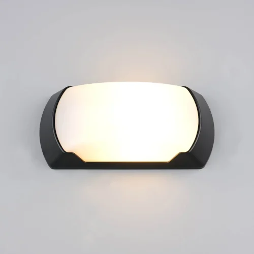 APLIQUE EXTERIOR E27 IP65 NEGRO CEDRO