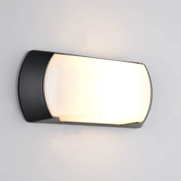 APLIQUE EXTERIOR E27 IP65 NEGRO CEDRO