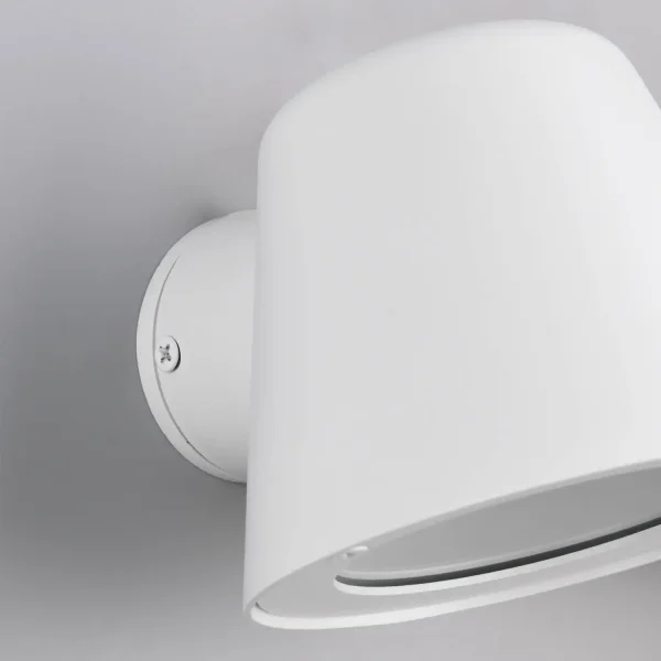 APLIQUE EXTERIOR GU10 BLANCO MATE IP44 MOSSEN