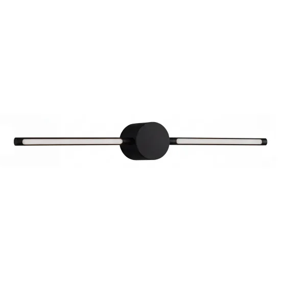 APLIQUE DE PARED BAÑO LED 15W CCT C/ROTACIÓN NEGRO IP44