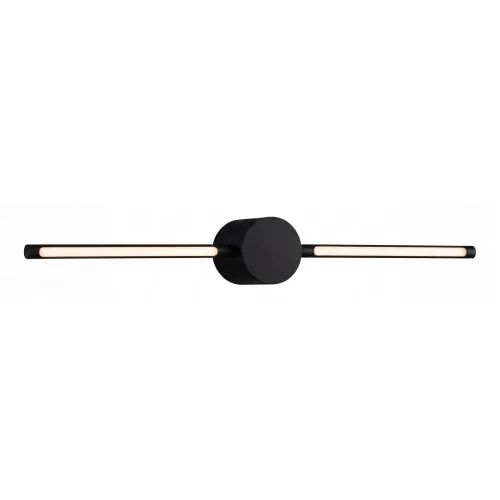 APLIQUE DE PARED BAÑO LED 15W CCT C/ROTACIÓN NEGRO IP44