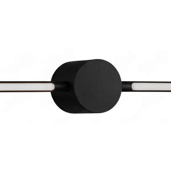 APLIQUE DE PARED BAÑO LED 15W CCT C/ROTACIÓN NEGRO IP44