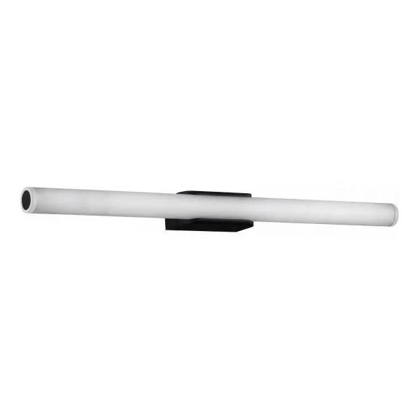 APLIQUE DE PARED BAÑO LED 12W CCT NEGRO IP44 360º