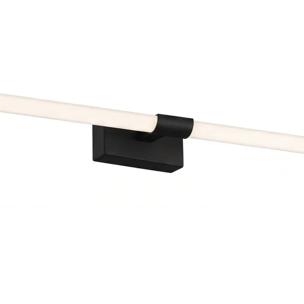 APLIQUE DE PARED BAÑO LED 20W 4000K NEGRO IP44 60CM