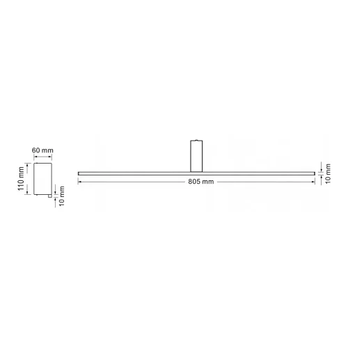 APLIQUE BAÑO LED 20W 4000K IP44 BLANCO