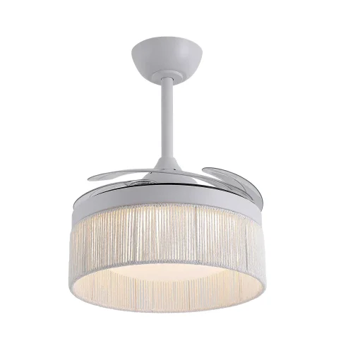 VENTILADOR DE TECHO DC LED 38W CUERDA BLANCO AIRELLE