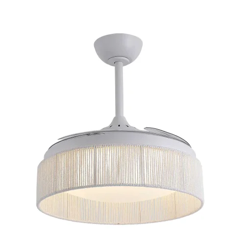 VENTILADOR DE TECHO DC LED 58W CUERDA BLANCO AIRELLE