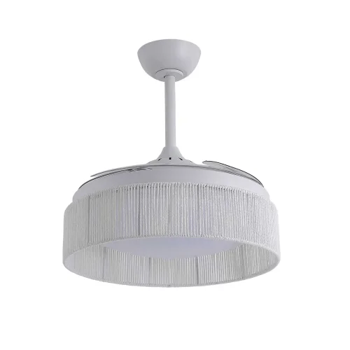 VENTILADOR DE TECHO DC LED 58W CUERDA BLANCO AIRELLE