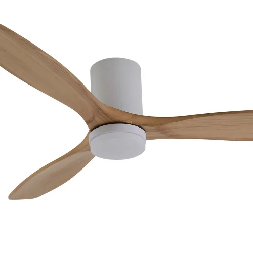 VENTILADOR DE TECHO DC LED 18W PALAS MADERA COLOR ROBLE EKBERG