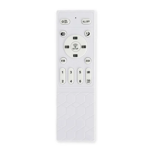 VENTILADOR DE TECHO DC LED 18W PALAS MADERA COLOR CAOBA EKBERG