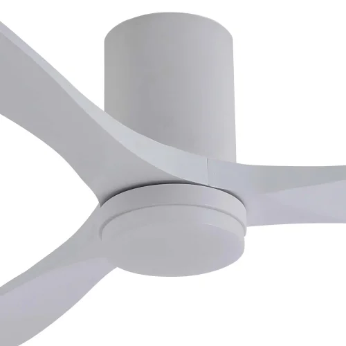 VENTILADOR DE TECHO DC LED 18W PALAS MADERA COLOR BLANCO EKBERG
