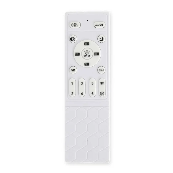 VENTILADOR DE TECHO DC LED 24W 3 PALAS COLOR MADERA NOGAL KONA