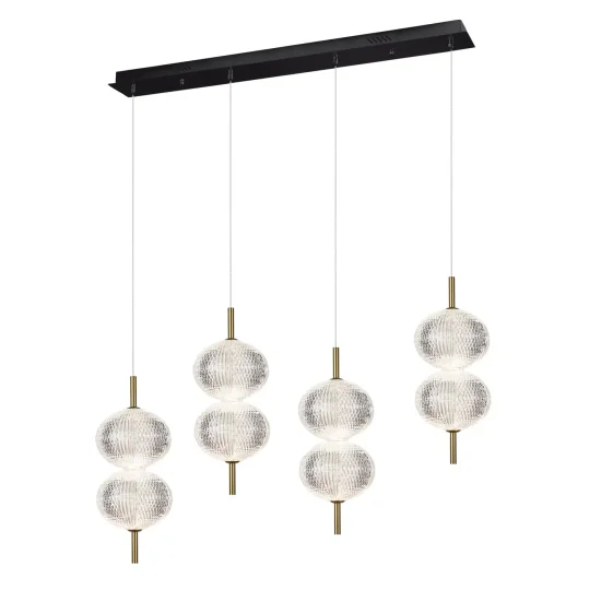 LÁMPARA DE TECHO LED 4 LUCES 24W REGULABLE AMBARINA 2