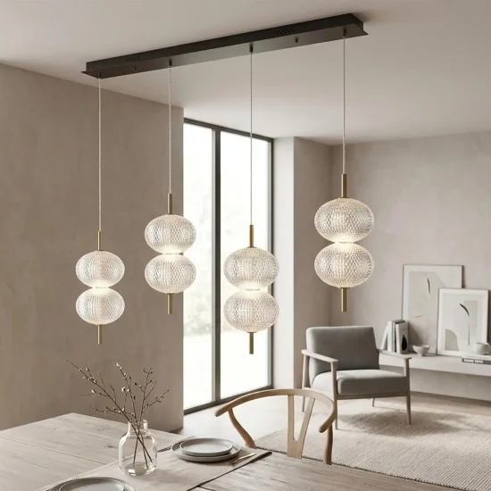LÁMPARA DE TECHO LED 4 LUCES 24W REGULABLE AMBARINA