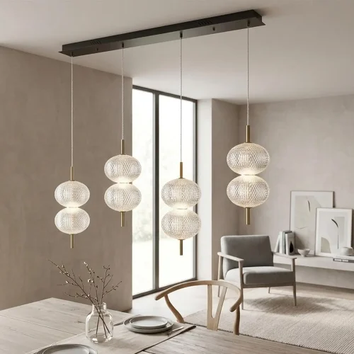 LÁMPARA DE TECHO LED 4 LUCES 24W REGULABLE AMBARINA