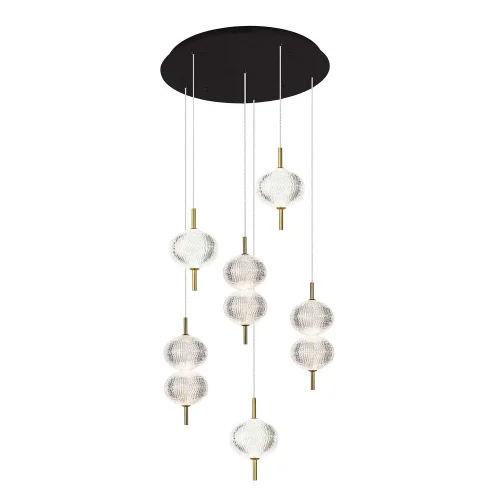 LÁMPARA DE TECHO LED 6 LUCES 36W REGULABLE AMBARINA