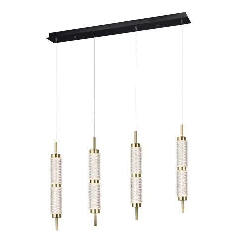 LÁMPARA DE TECHO LED 4 LUCES 32W REGULABLE VIOLETA