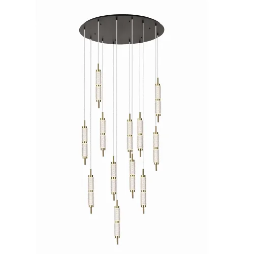 LÁMPARA DE TECHO LED 12 LUCES 96W REGULABLE VIOLETA