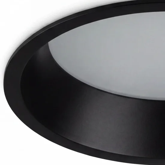 DOWNLIGHT LED SMD 18W 3000K 1600LM NEGRO 2