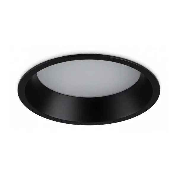 DOWNLIGHT LED SMD 24W 3000K 2150LM NEGRO