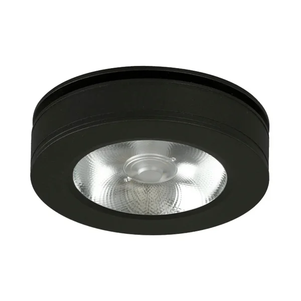FOCO PARA EMPOTRAR BASCULANTE 10W 3000K NEGRO