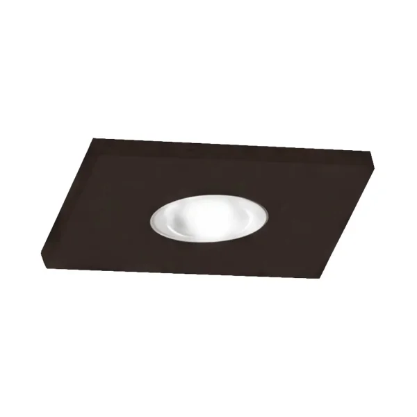 MINI EMPOTRADO LED INTEGRADO 3W 6000K NEGRO CUADRADO