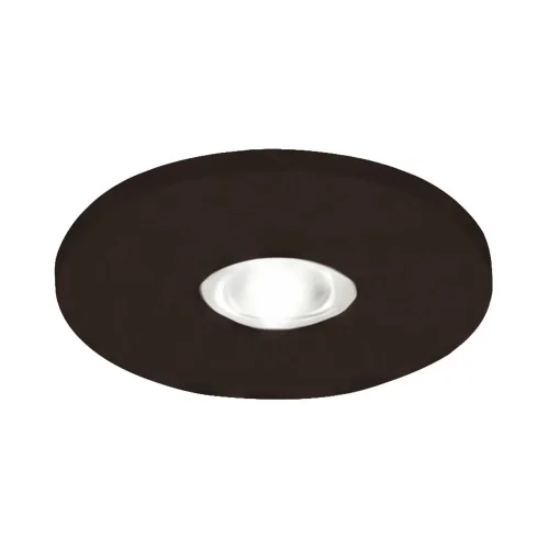 MINI EMPOTRADO LED INTEGRADO 3W 3000K NEGRO REDONDO