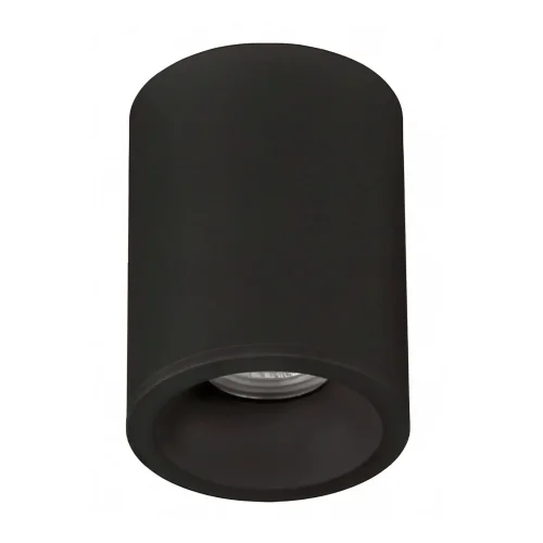 FOCO DE SUPERFICIE FIJO NEGRO GU10 REDONDO IP65