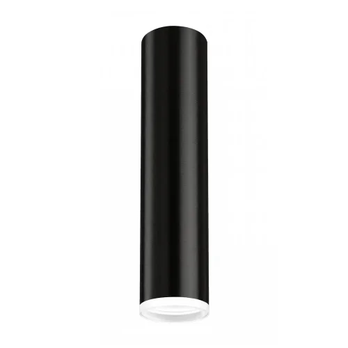 FOCO DE SUPERFICIE NEGRO GU10 CILINDRO IP20