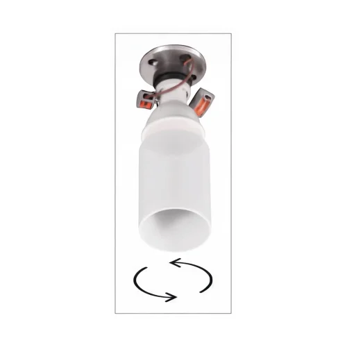 FOCO DE SUPERFICIE BLANCO GU10 CILINDRO IP20