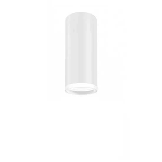 FOCO DE SUPERFICIE CILINDRO BLANCO GU10 16,5 CM C/ARO