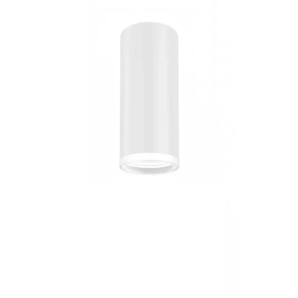 FOCO DE SUPERFICIE CILINDRO BLANCO GU10 16,5 CM C/ARO